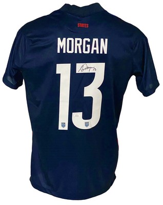signed alex morgan jersey