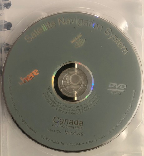 2021 White DVD Map Update for Canada for Canadian reaods | eBay