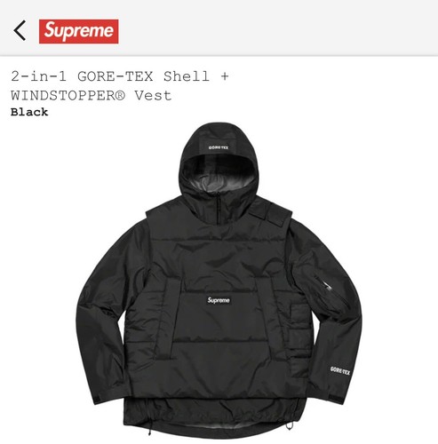 Supreme 2-in-1 GORE-TEX Shell + WINDSTOPPER® Vest Supreme 2-in-1 GORE-TEX Shell + WINDSTOPPER® Vest