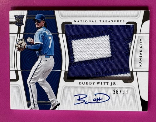 2022 Panini National Treasures - Bobby Witt Jr. #163