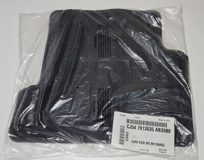 NEW Ford C25 2 PEICE Rear Carpet Floor Mats CHARCOAL CJ54 7813035 AB35B8 016453