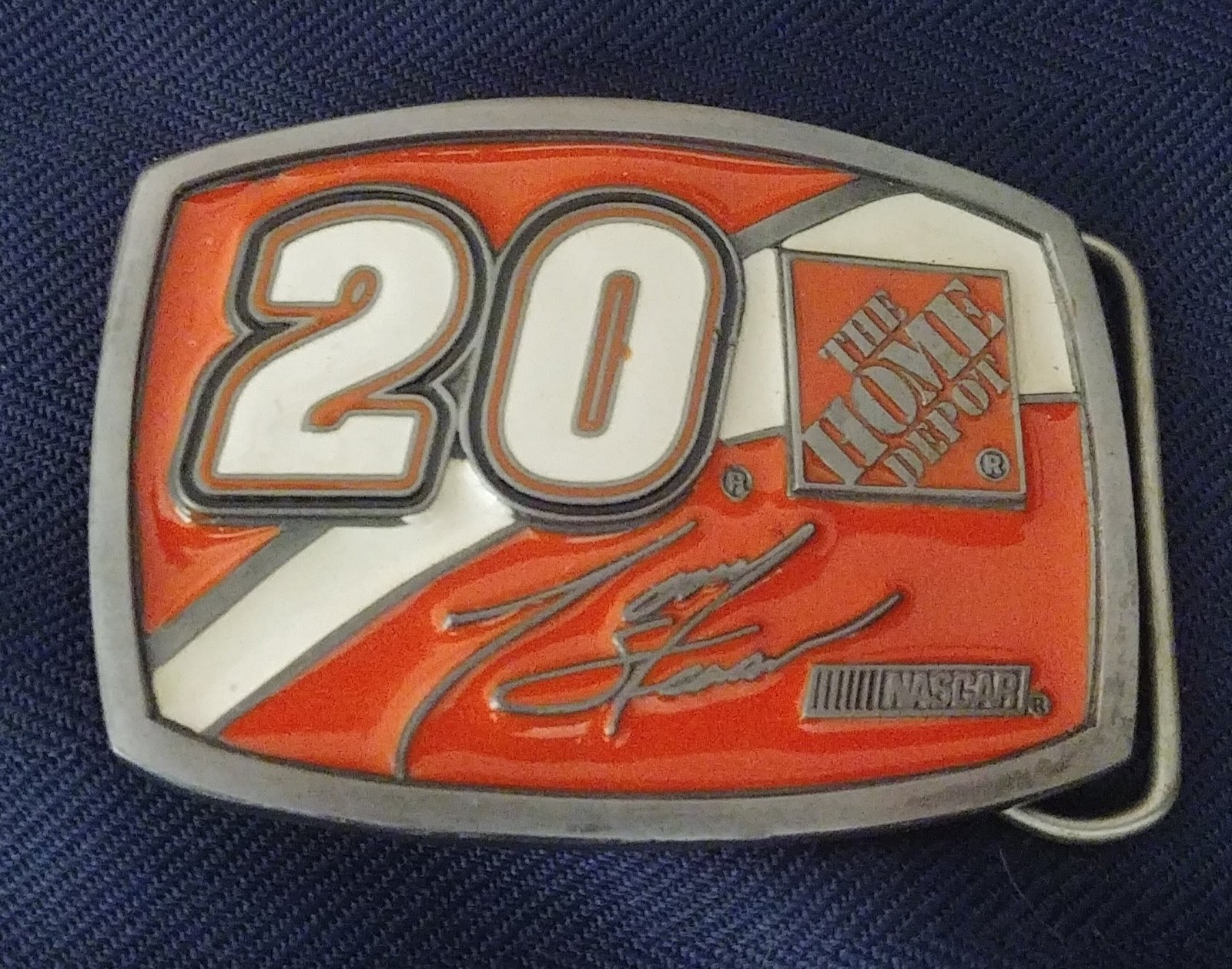 NIB Tony Stewart #20 NASCAR Belt Buckle Limited Edition & Cert of Authenticity