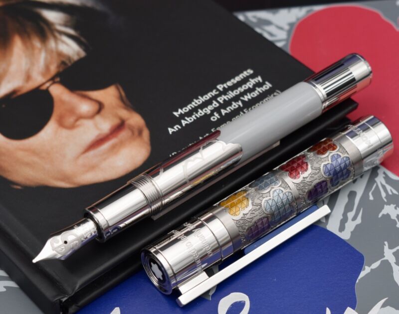Montblanc 2015 Andy Warhol Great Characters Limited Edition 1928 Fountain Pen M