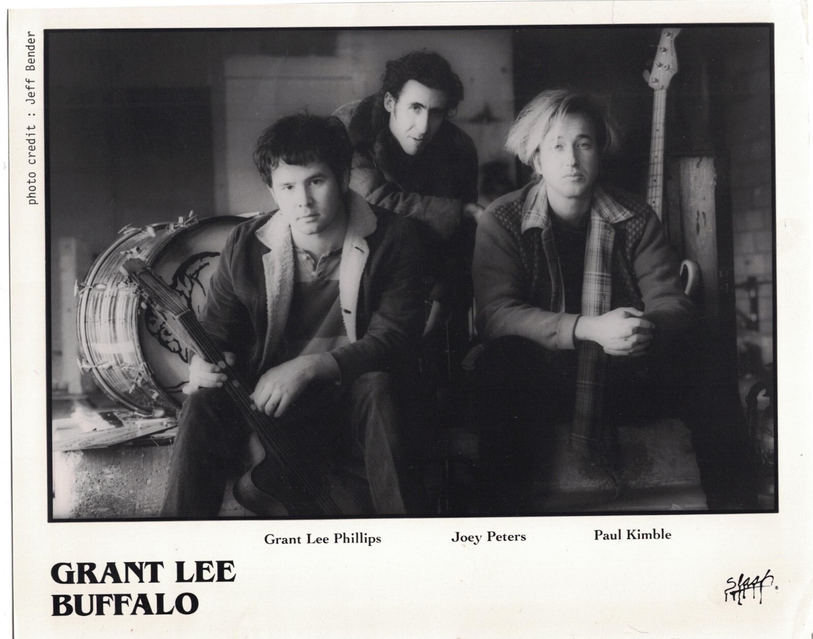 1990'S GRANT LEE BUFFALO MUSIC GROUP SLASH RECORDS 8
