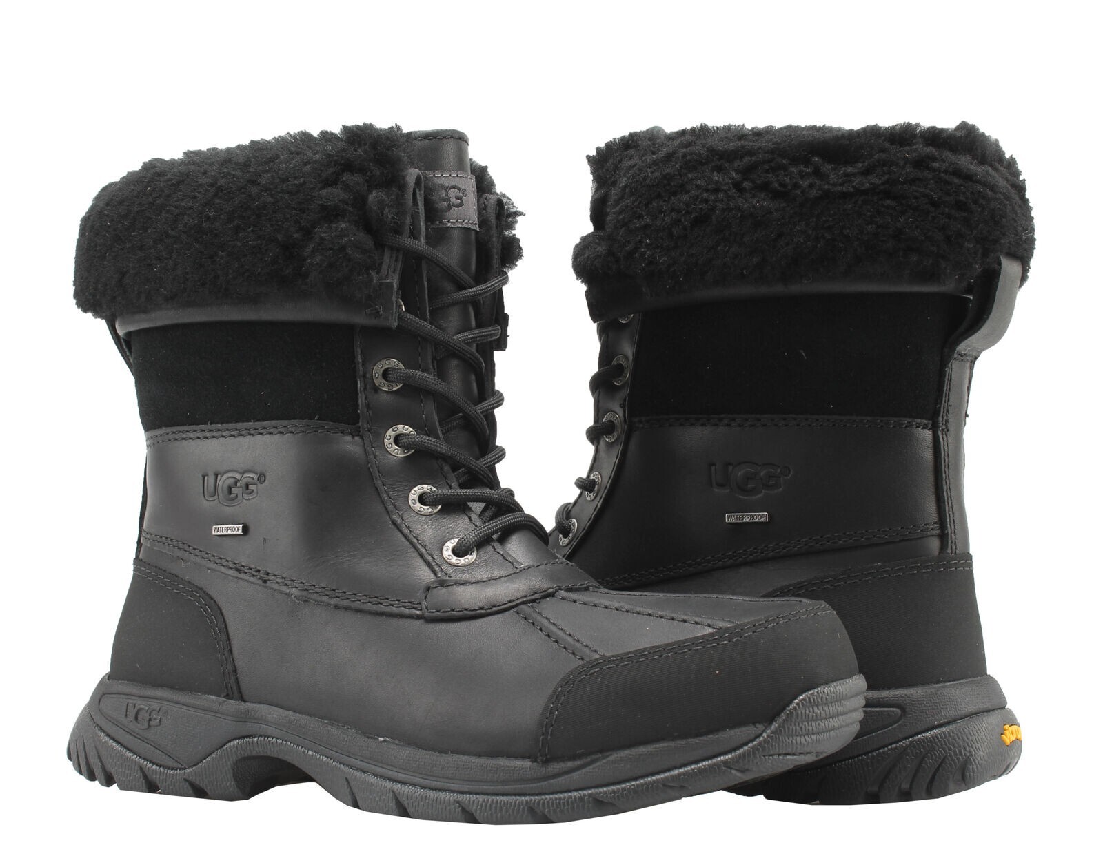 

[5521-BLK] Мужские австралийские водонепроницаемые зимние ботинки UGG, черные, размер 8,5 *RNEW*, Черный, 5521-BLK UGG Butte