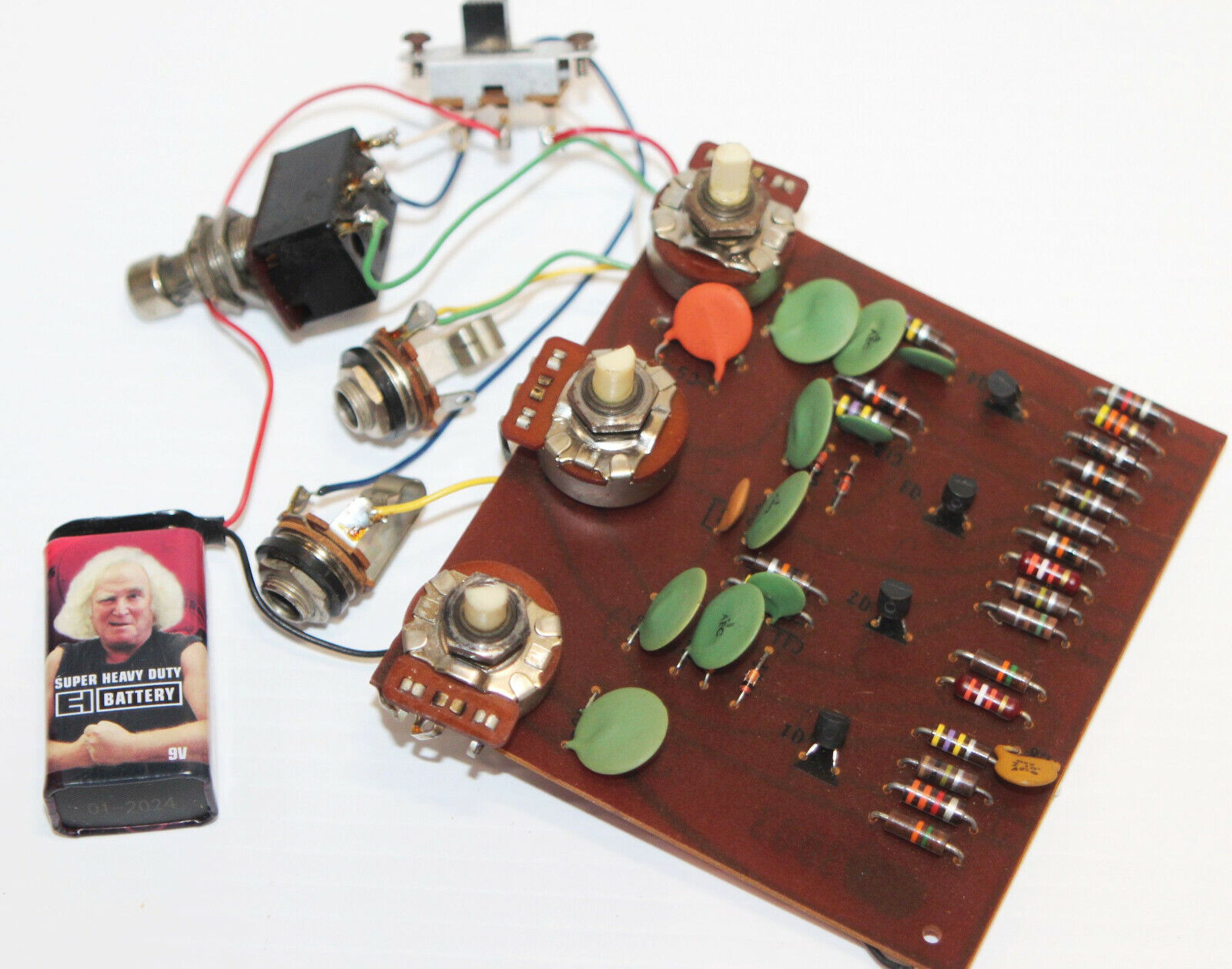 Vintage 1975 Electro-Harmonix Big Muff Pi V2 Rams Head Vintage 1975 Electro-Harmonix Big Muff Pi V2 Rams Head