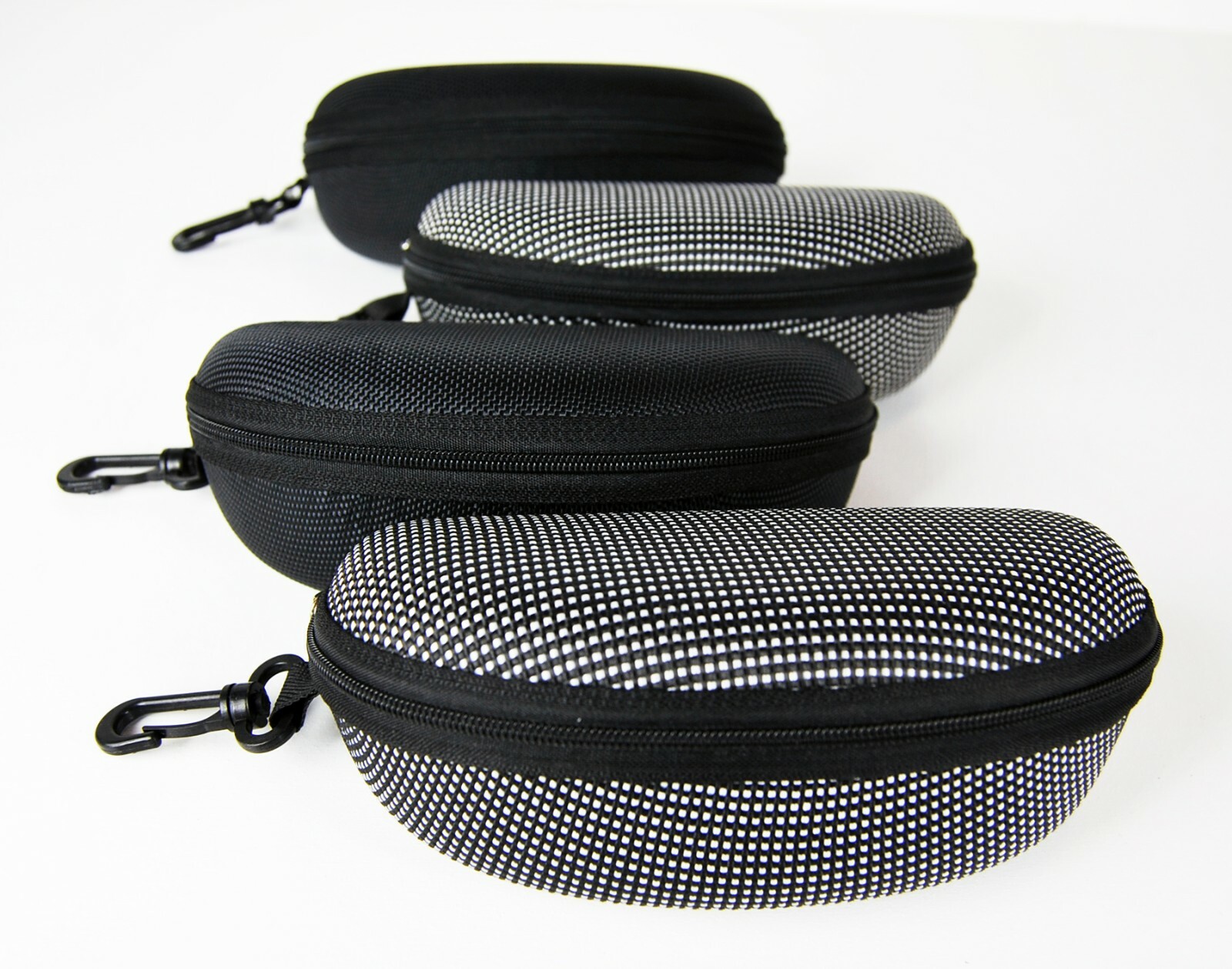 3 Eyeglass Case Portable Sunglasses Case Black Fit for Oakley Ran Ban