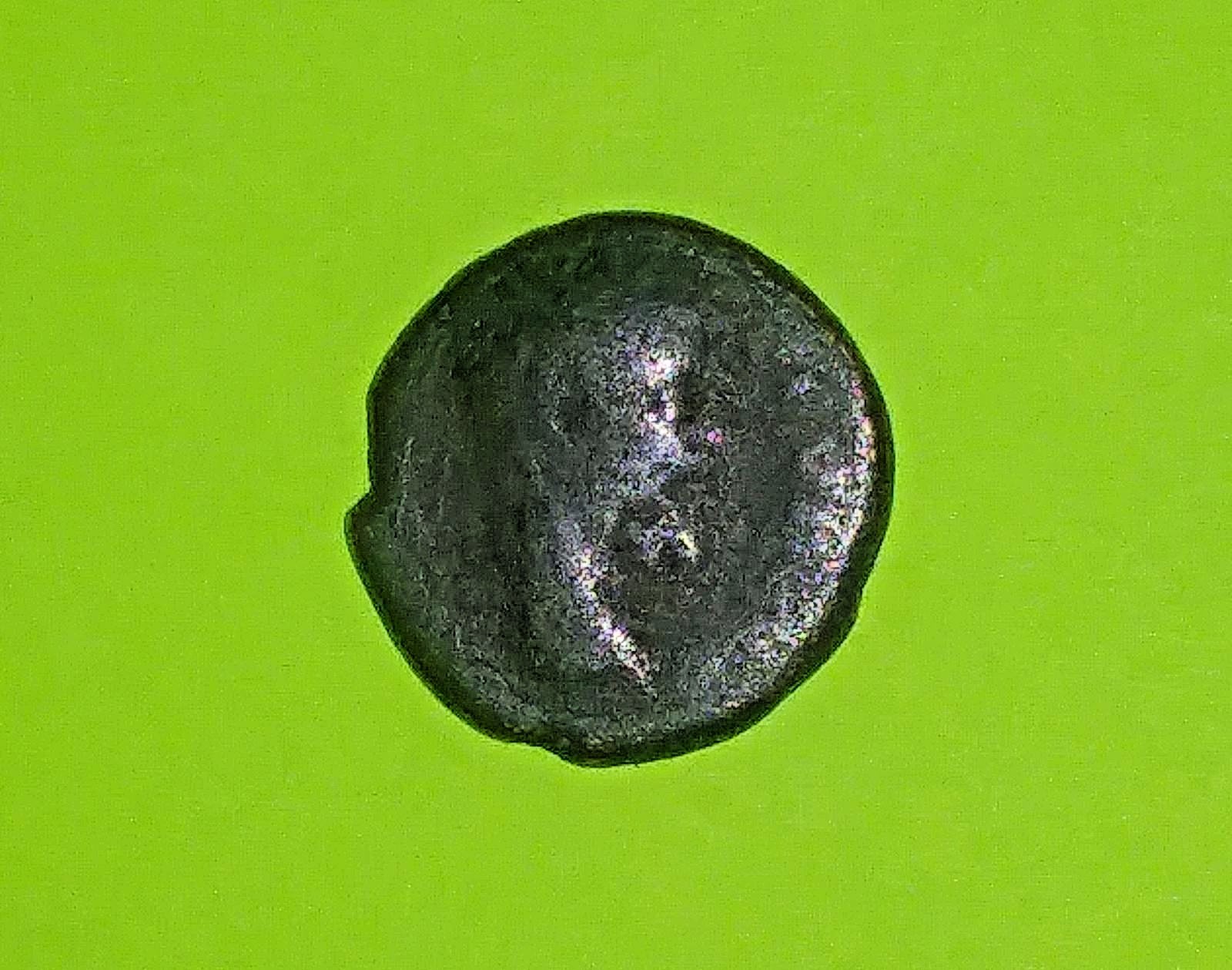 Septimius Severus 193 AD Pautalia Thrace HERA scepter patera ROMAN COIN old VG