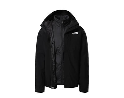 Pre-owned The North Face Carto Triclimate Hooded 3-in-1 Men's Jacket In Tnf Black