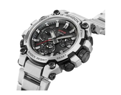 Pre-owned Casio G-shock Mtgb3000d Mt-g Chrono Black Watch Mtgb3000d-1a