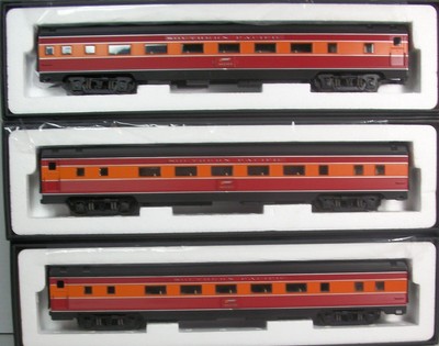 S Scale American Models 10 Car Southern Pacific Budd Passenger Set (Scale)