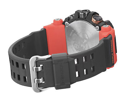Pre-owned G-shock Casio  Gw9500-1a4 Master Of - Land Mudman Digital Resin Watch In Black