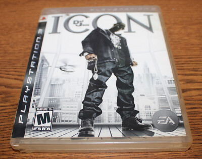 Def Jam: Icon (Sony PlayStation 3 PS3 2007) Complete In Box - Clean Disc