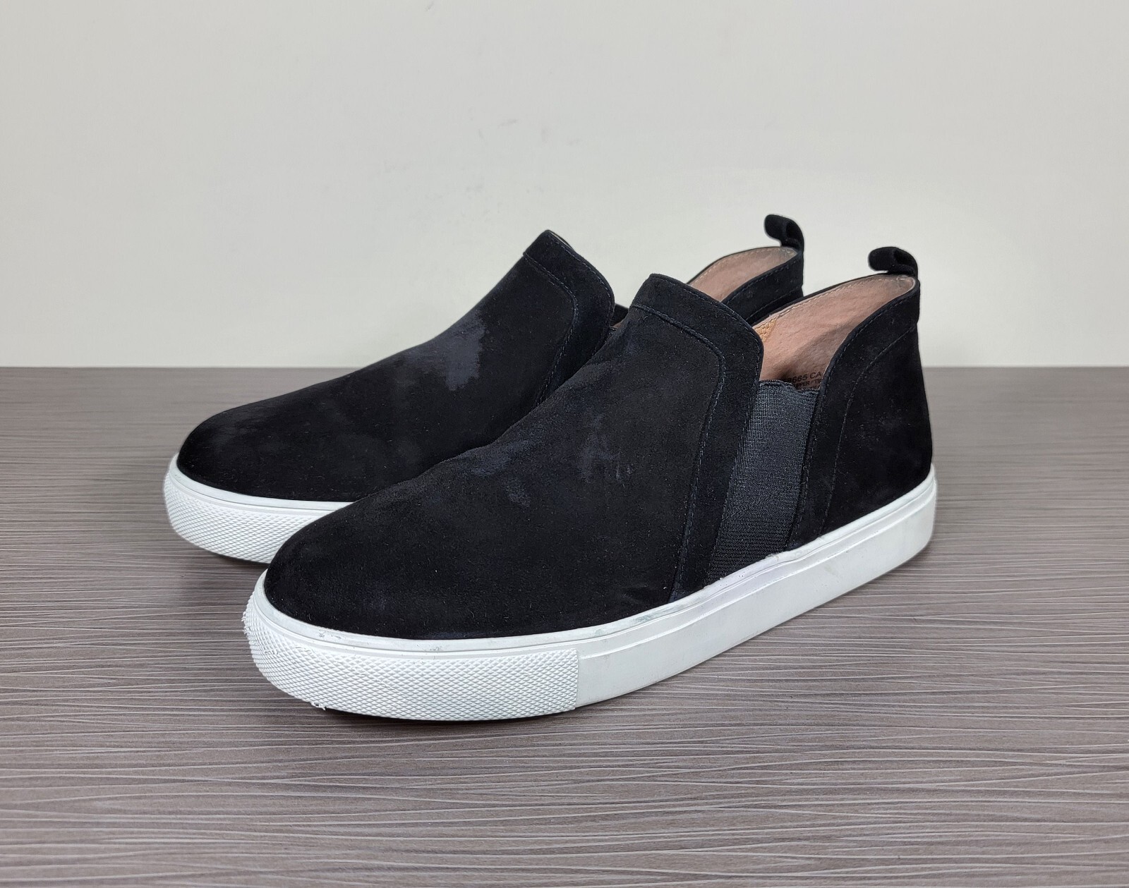 Caslon Ezra Slip-On Sneaker, Black Suede, Womens Size 7 M