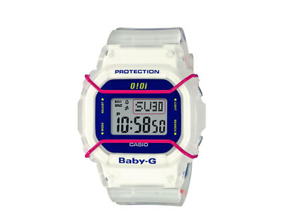 【美品】 BABY-G PROTECTION ホワイト G-SHOCK G-Shock Baby-G Polarized Clear & White Watch | MainPlace Mall