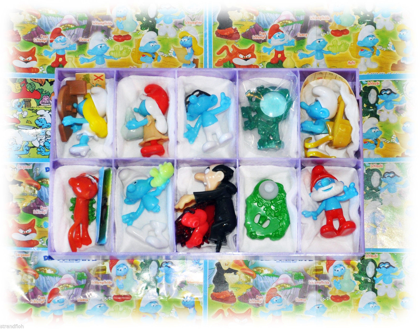 Schlümpfe Überraschungseier-Einzelfiguren von 1983