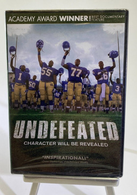 2011 UNDEFEATED - Inspirational Football Movie DVD NEW/SEALED Charity DS07