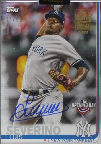 2021 Topps Archives Signature Series - Luis Severino #19TOD-145