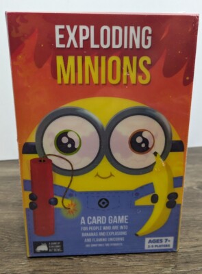 Exploding Minions Card Game by Exploding Kittens 2020 Despicable Me NEW Sealed 