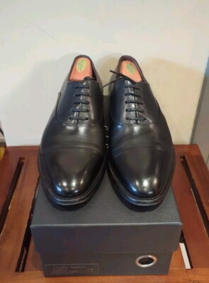 Carlos Santos 9899 Handgrade Black Oxford Shoes UK 8