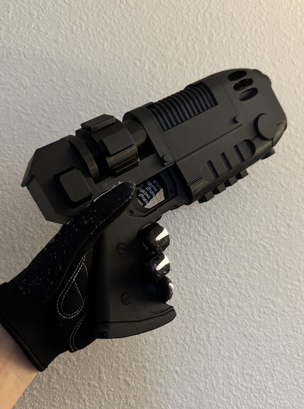 Plasma Pistol Prop 1:1 Scale Space Marine Cosplay compatible with