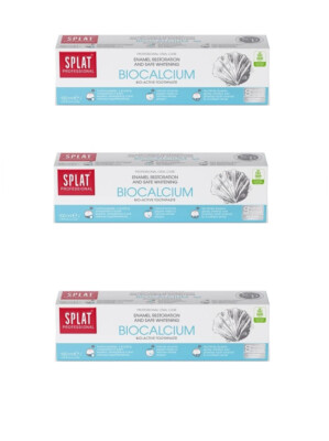 SPLAT Professional Biocalcium toothpaste 100 ml x 3 pcs