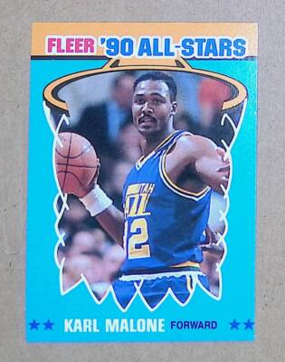 1990-91 Fleer #7 Karl Malone All-Stars R3317 | eBay