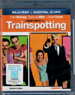 Trainspotting (Blu-ray Disc, 2011, Miramax/Lionsgate) BRAND NEW and SEALED!