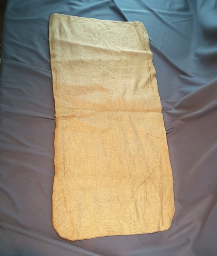 Vintage PRIDE of MINNESOTA HARD SPRING WHEAT FLOUR Burlap Sack Bag Mpls MN