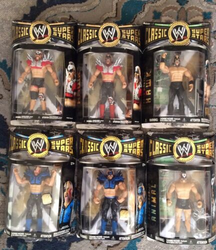 JAKKS PACIFIC WWE CLASSIC SUPERSTARS ULTIMATE ROAD WARRIORS JAKKS PACIFIC WWE CLASSIC SUPERSTARS ULTIMATE ROAD WARRIORS