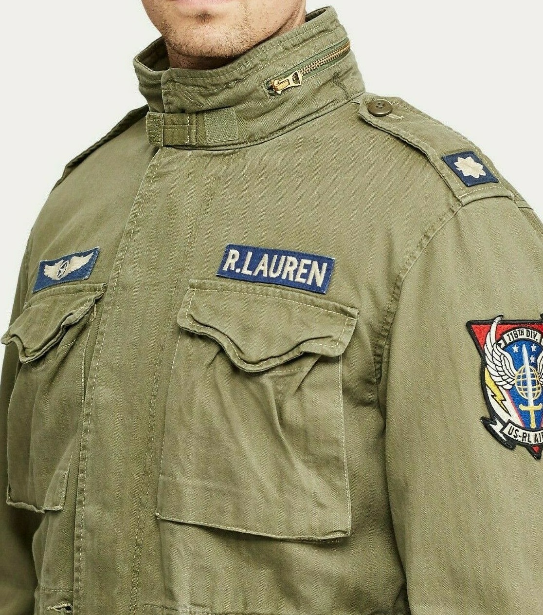 ralph lauren combat jacket