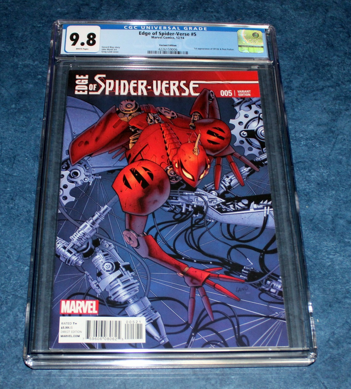 アメコミリーフ Edge of Spider-Verse #1 CGC 9.8 Edge of Spider-Verse #1 - CK Shared Exclusive - Felipe