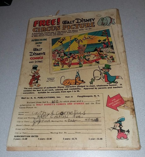 WALT DISNEY COMICS & STORIES #122 dell 1950 MICKIE MINNIE DONALD golden age lot