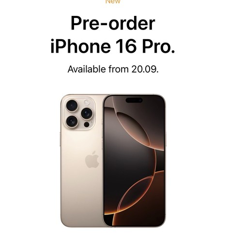 Apple iPhone 16 Pro Max Desert 256GB HK版 Apple iPhone 16 Pro Max Dual Sim 256GB (Desert