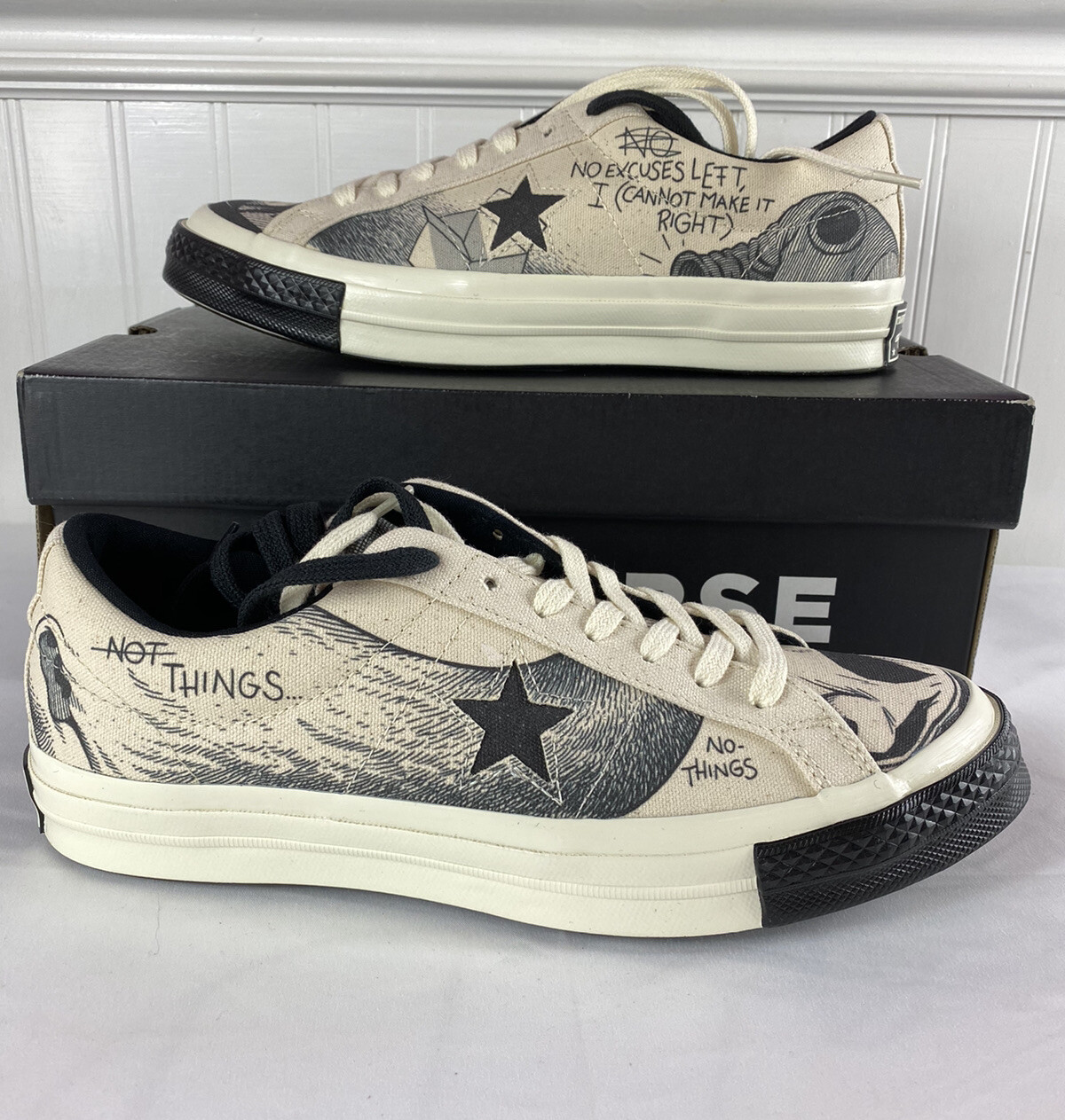 cream one star converse