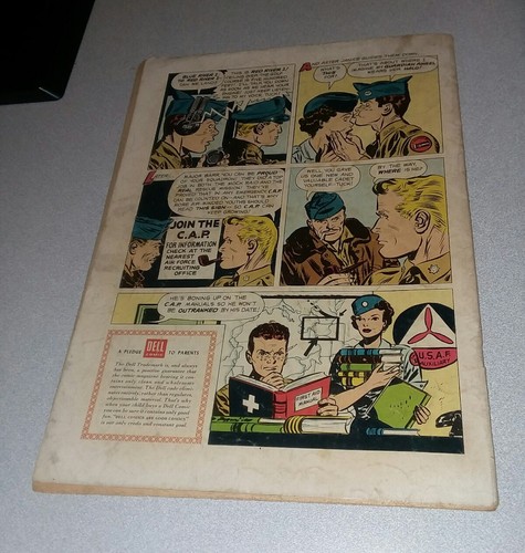 Milton Caniff's Steve Canyon 1956 Dell Four Color Comics #737 strip golden age
