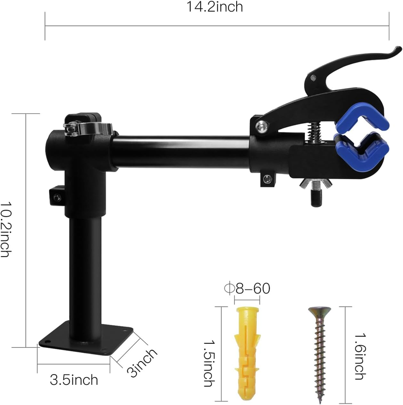 Bike Work Stand with 360&deg; Adjustable Clamp for Easy Home Bicycle Maintenance