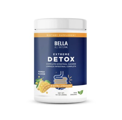 Bella All Natural Extreme Detox Powder - Mango