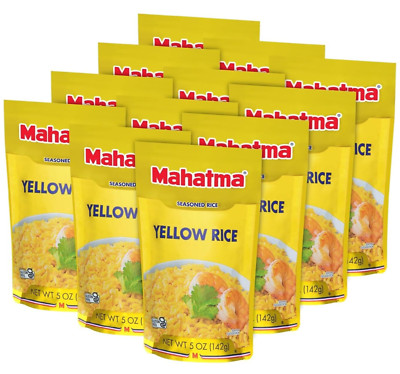 Yellow Rice Mix, Long-Grain Rice, Stovetop or Microwave Rice, Gluten-Free and...