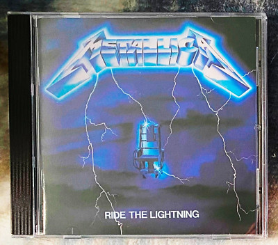 Metallica - Ride the Lightning (CD, 1984) Vintage