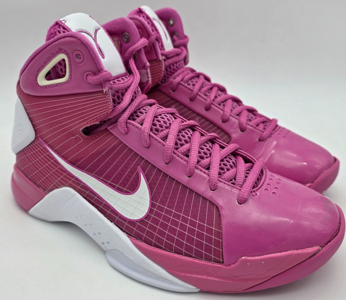 2009 NIKE ZOOM HYPERDUNK KAY YOW THINK PINK PINK WHITE