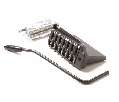 Hipshot Contour 2-Point 7 string Tremolo Black - 42170VB - NEW Auth Dealer