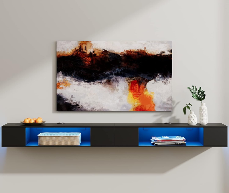 For 65/70/75/80/85 Inch Tvs, Wall Mounted Ent