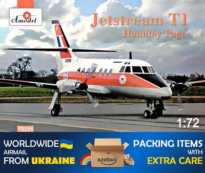 Jetstream T1 ''Handley Page'' 1967 Year 1/72 Scale Plastic Model Kit Amodel 72331