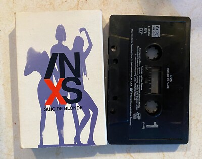 Cassette Single: INXS: Suicide Blonde/Everybody Wants U Tonight: cassingle