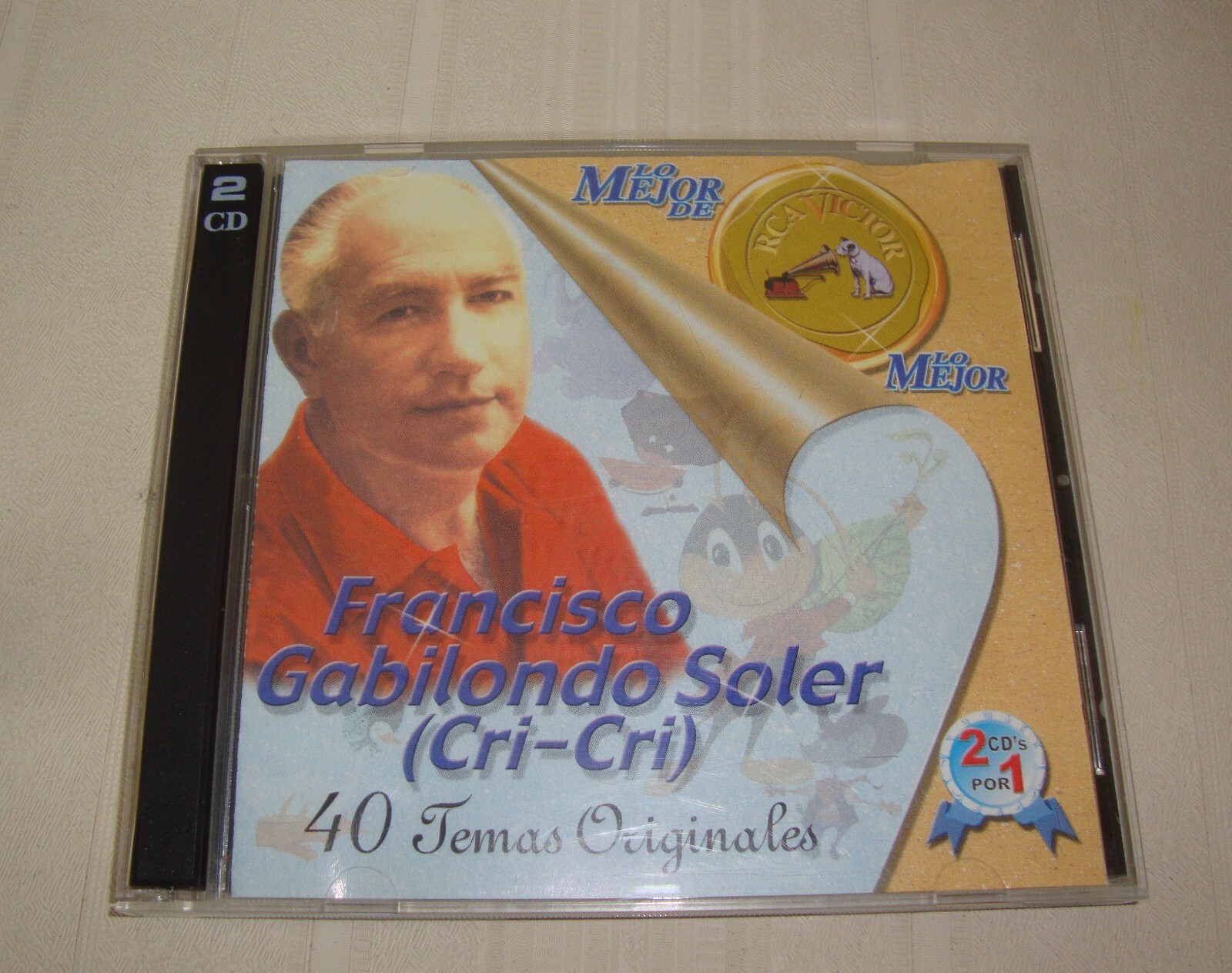米2discs CD Various Artists Boleros: Lo Mejor De Lo Mejor