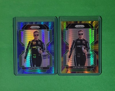 2022 Prizm Retail Hyper 2 Card Lot #18 Justin Haley