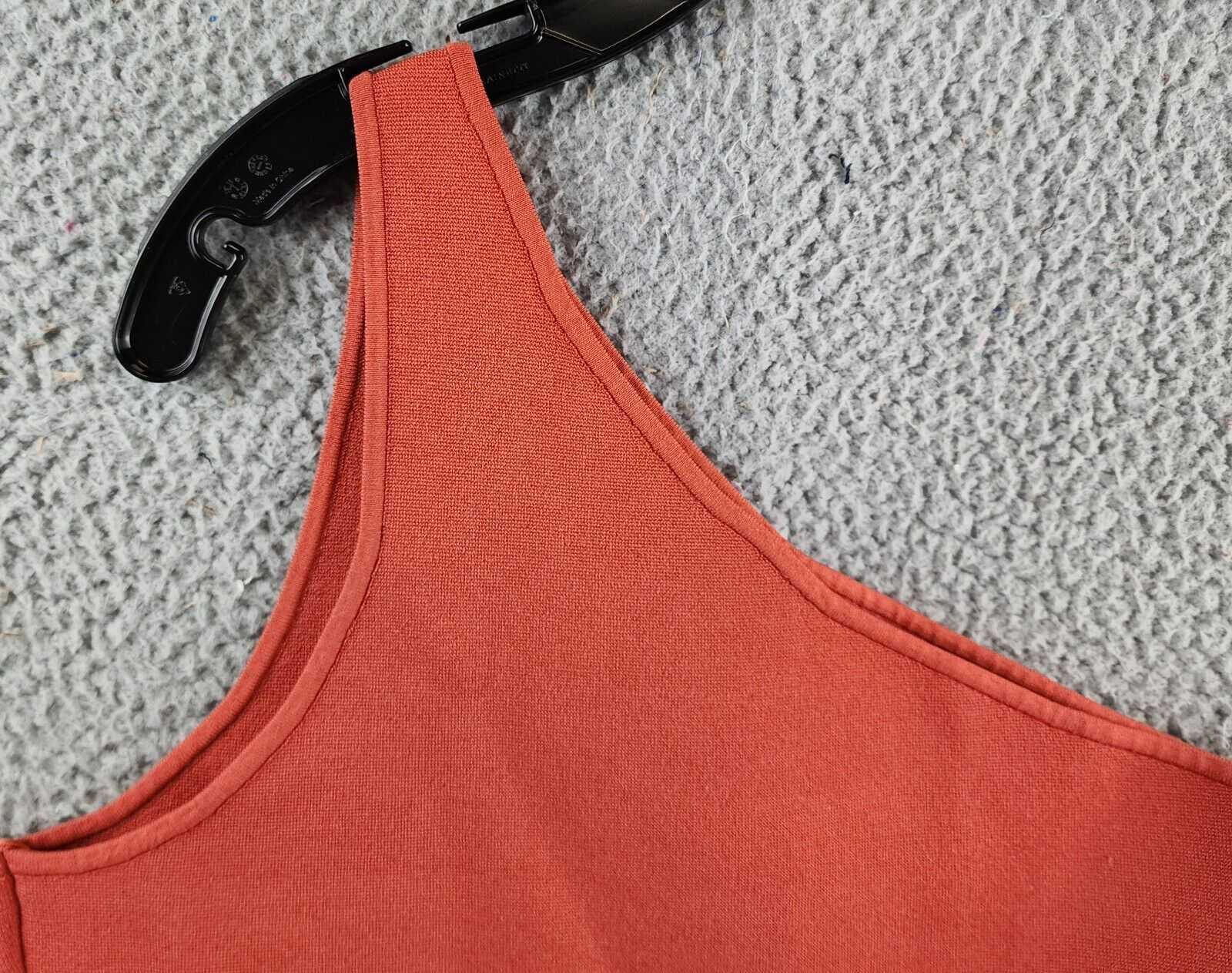 A.L.C. Colby One Shoulder Crop Top Women's L Moroccan Spice Pullover Style~ - Picture 13 of 13