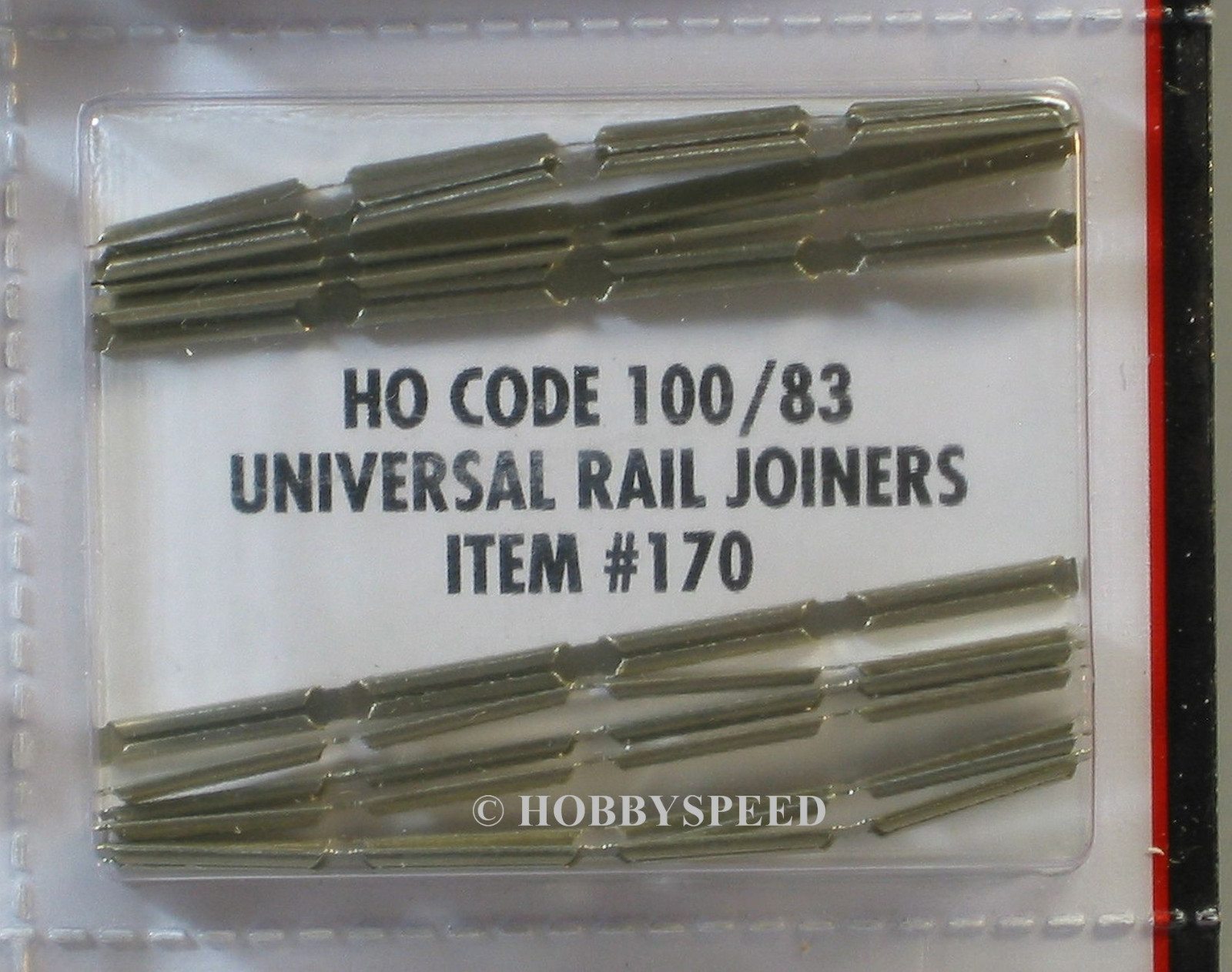 ️ ATLAS HO CODE 83 TO 100 UNIVERSAL RAIL JOINERS nickel silver train