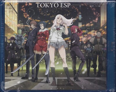 Tokyo ESP: The Complete Series (Blu-ray Disc/DVD, 2016, 4-Disc Set)